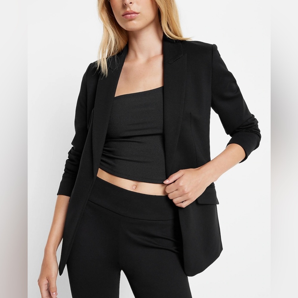 Columnist Open Front Boyfriend Blazer